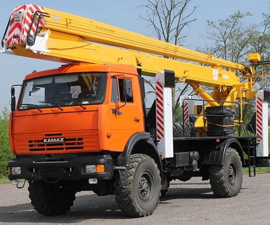 Аренда автовышки в Дмитрове и  Московской области